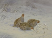 Lot 354 - Richard Robjent (b. 1937)
'ASPECTS OF WINTER 1 - ONE - THIRD ALERT'