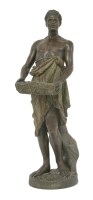 Lot 161 - A Goldscheider figure of a Nubian servant