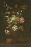 Lot 377 - Attributed to Pieter Casteels III (Flemish