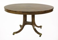 Lot 538 - A Regency rosewood breakfast table