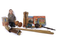 Lot 336 - A miscellaneous collection of mixed toys and juvenalia