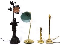 Lot 327 - A figural table lamp