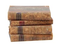 Lot 419 - A quantity of leather bound books and others