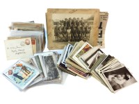 Lot 145 - A collection of late 19th century and 20th century postcards and ephemera to include; humorous subjects
