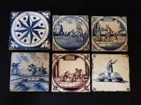 Lot 199 - A collection of decorative Victorian tiles