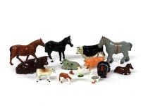 Lot 132 - A collection of Tempo and Britains die cast farm animals