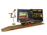 Lot 342 - A Hornby 'O' guage clockwork train set