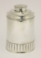 Lot 40 - An American silver humidor