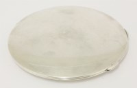 Lot 41 - A George V silver compact