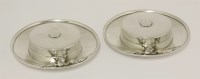 Lot 42 - A pair of George V silver novelty sailors' hats