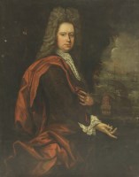 Lot 399 - Follower of Sir Godfey Kneller
PORTRAIT OF THOMAS MOLYNEUX