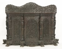 Lot 570 - An Anglo-Indian hardwood credenza