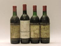Lot 424 - Assorted Baron Phillippe de Rothschild Mouton Cadet to include: 1970