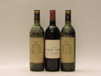 Lot 488 - Assorted Red Bordeaux to include: Château Gruaud-Larose