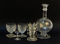 Lot 286 - Glassware: cut glasses