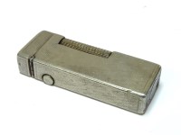 Lot 22 - A Dunhill sterling silver cigarette lighter