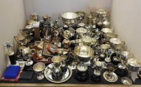 Lot 270 - silver and silver plated golfing trophies (large quantity)