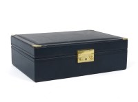 Lot 148 - A Rolex Creation Genève green leather jewellery box