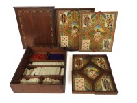 Lot 1342 - A late 19th century boxed set of 'Nain Jaune' by T R of Paris