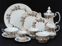 Lot 1545 - A Royal Albert 'Lorraine' pattern dinner and tea service