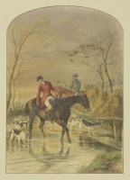 Lot 1574 - George Henry Laporte (1799-1873)
HUNTING SCENES
A pair