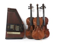 Lot 1444 - Three violins