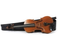 Lot 1528 - A good quality late 19th century German copy of a Maggini violin