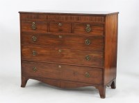 Lot 1781 - A mahogany chest of drawers