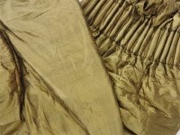 Lot 1811 - Five satin interlined curtains