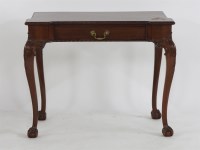 Lot 1670 - A George II style mahogany side table