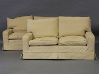 Lot 1681 - A Pair of Multiyork upholstered two seater sofas