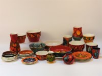 Lot 1425 - Twenty one items of Poole pottery