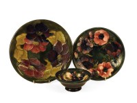 Lot 1303 - A Moorcroft leaf and berry bowl