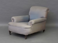 Lot 1661 - A Victorian deep seated armchair