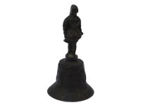 Lot 1309 - A bronze bell