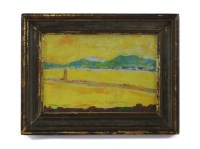 Lot 1626 - 20th century School
LANDSCAPE
Oil on canvas board
14 x 18cm