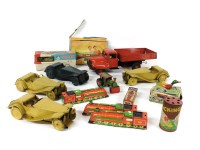 Lot 1359 - A collection of tin plate toys