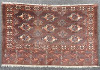 Lot 1824 - A fine hand knotted Bokhara rug