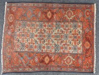 Lot 1841 - A hand knotted Persian rug