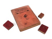 Lot 1297 - Two miniature books 
'PICTURES OF ROMAN HISTORY' 'PICTURES OF GRECIAN HISTORY' designed by Alfred Mills 1821