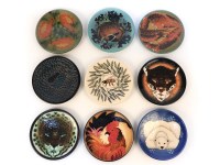 Lot 1328 - Nine Dennis Chinaworks pottery plates