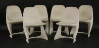 Lot 449 - A set of six 'Casalino' chairs