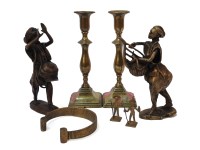 Lot 1434 - A quantity of African bronze figures