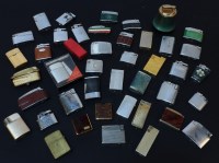 Lot 1299 - A collection of old cigarette lighters