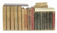 Lot 194 - COLLECTION OF LEATHER BOUND BOOK AND OTHERS; INCLUDING DICKENS.  (Qty)