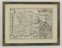 Lot 1633 - A 1610 map of Essex