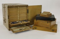 Lot 1118 - A collection of nearly 300 microscope slides