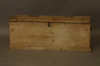 Lot 2156A - A Victorian pine bench seat