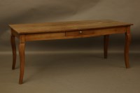 Lot 2038 - A fruitwood farmhouse table