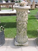 Lot 3022 - A tall garden column